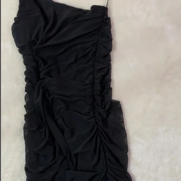 New Princess Polly Jocasta Black Mini Dress - Picture 8 of 12